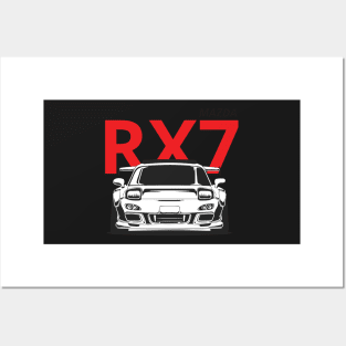 mazda rx7 Posters and Art